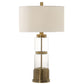 Vaiga - Glass Column Lamp - Gold