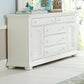 Summer House - 2 Door 5 Drawer Dresser - White