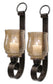 Joselyn - Small Wall Sconces (Set of 2) - Dark Brown