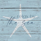 Relax By The Sea By Susan Jill (Small) - Light Blue