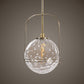 Mimas - 1 Light Globe Pendant - Gold