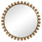 Cyra - Round Mirror - Gold