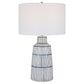 Breton - Nautical Stripe Table Lamp - White