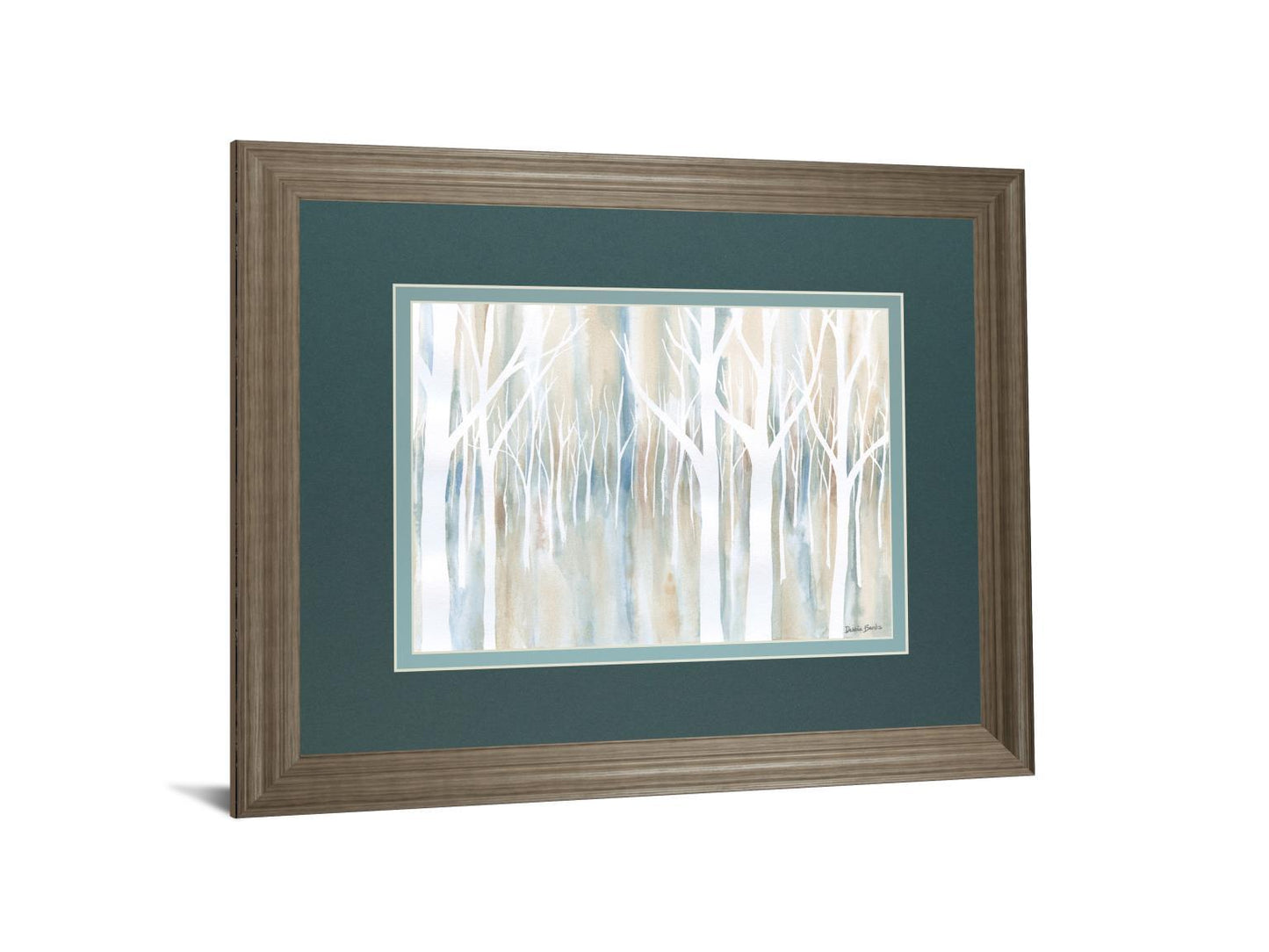 Mystical Woods By Debbie Banks - Framed Print Wall Art - White