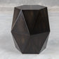 Volker - Black Geometric Accent Table