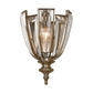 Vicentina - 1 Light Crystal Wall Sconce - Light Brown