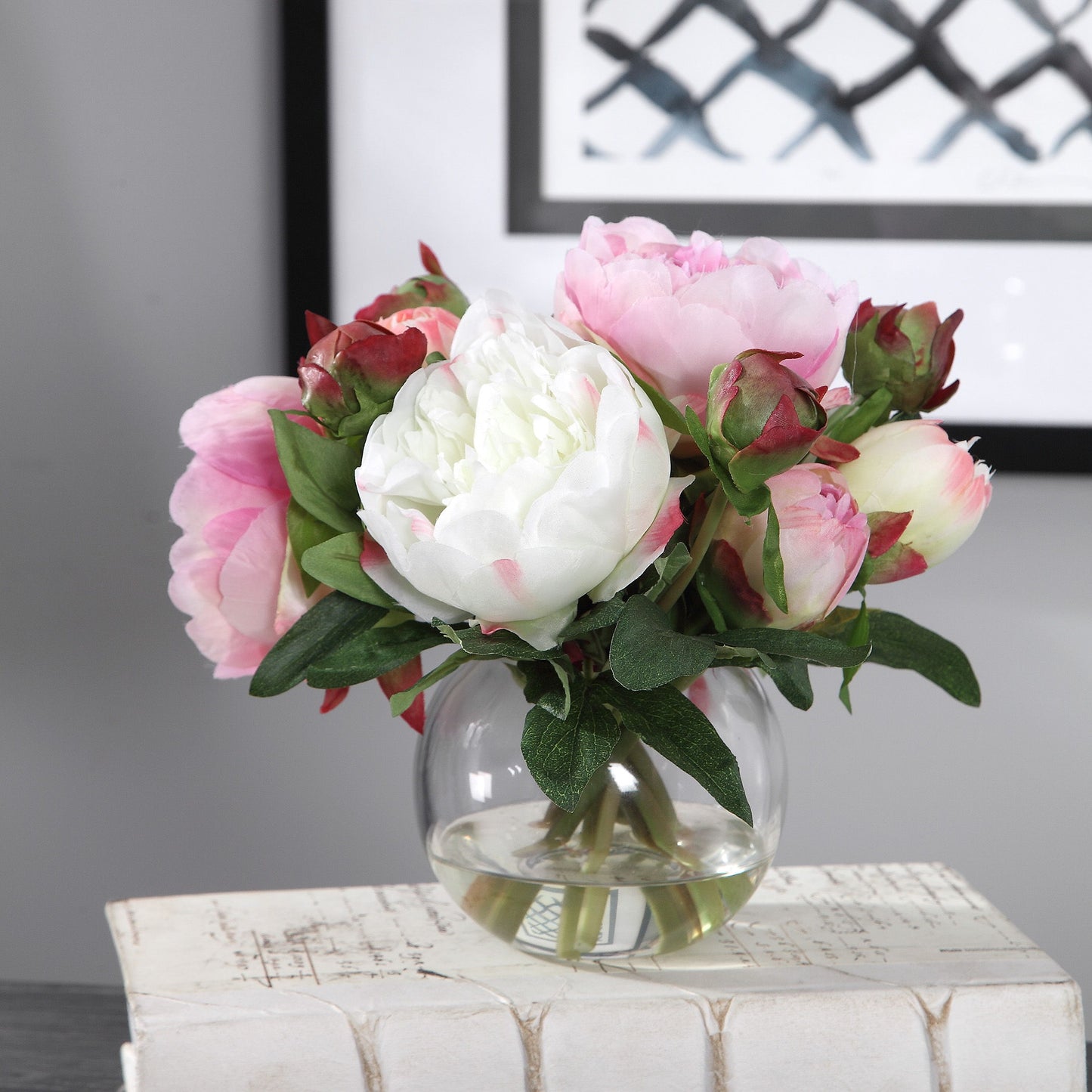 Blaire - Peony Bouquet - Pink