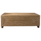 Rora - Woven Coffee Table - Light Brown