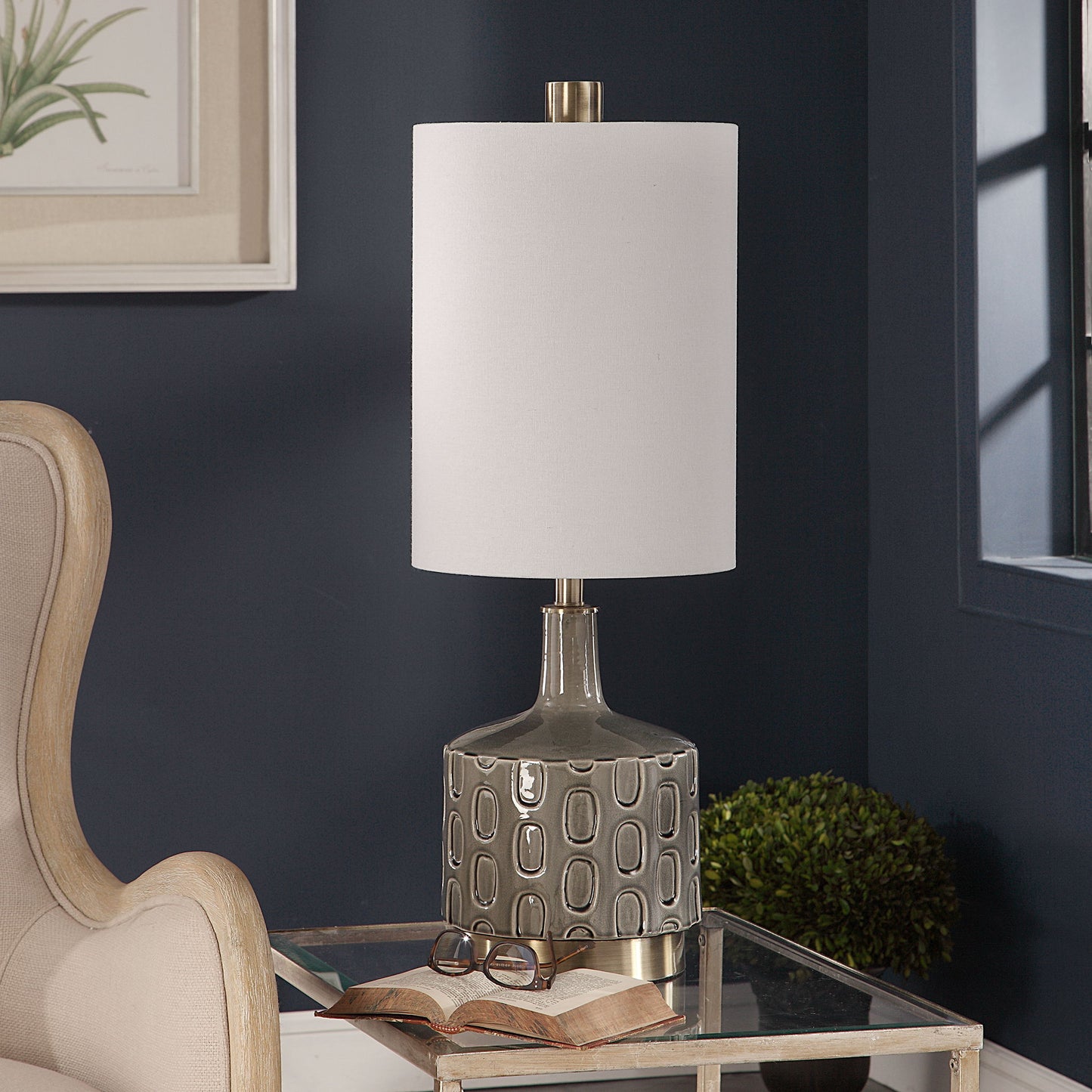 Darrin - Table Lamp - Gray