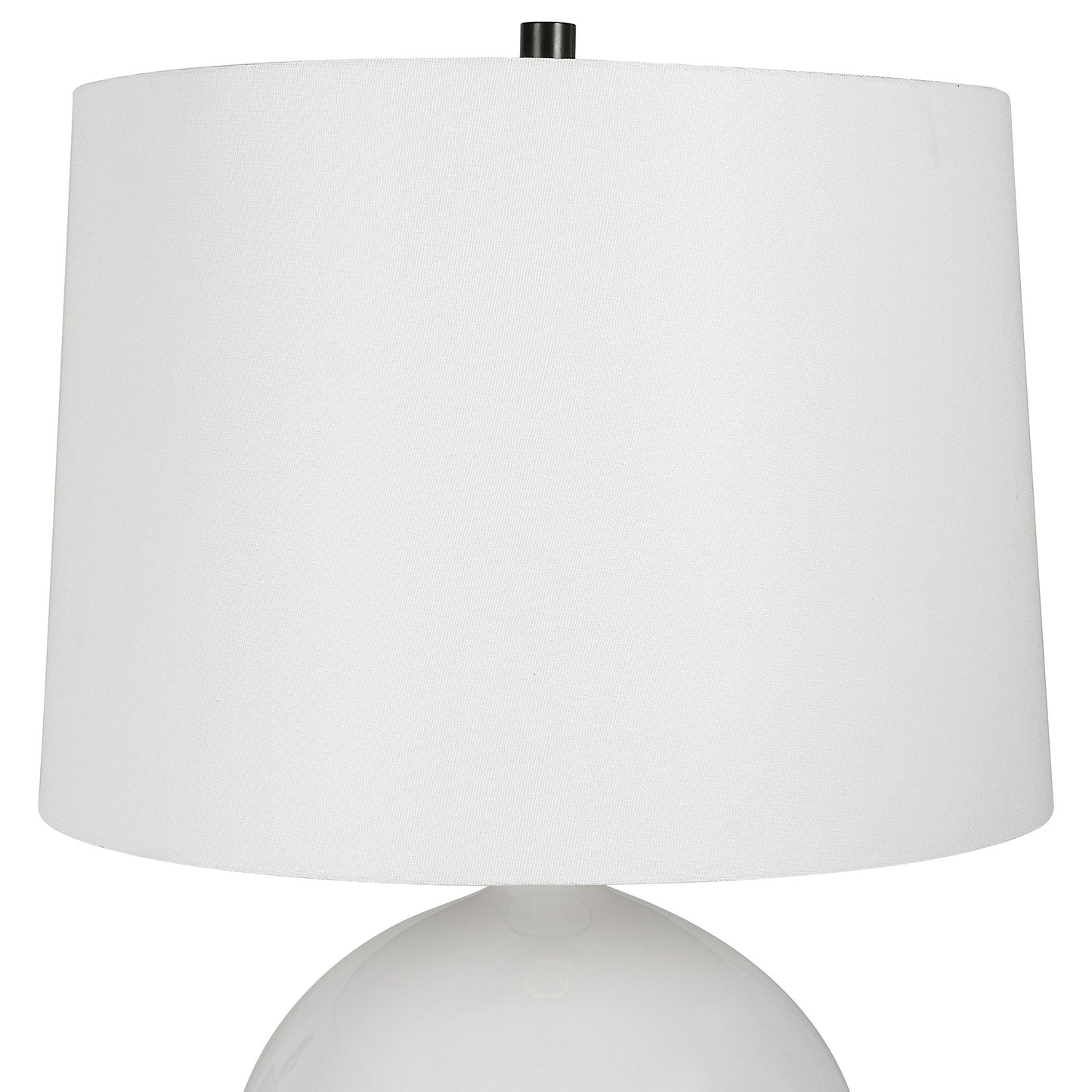 Collar - Gloss White Table Lamp