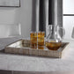 Talmage - Mirrored Tray - Silver