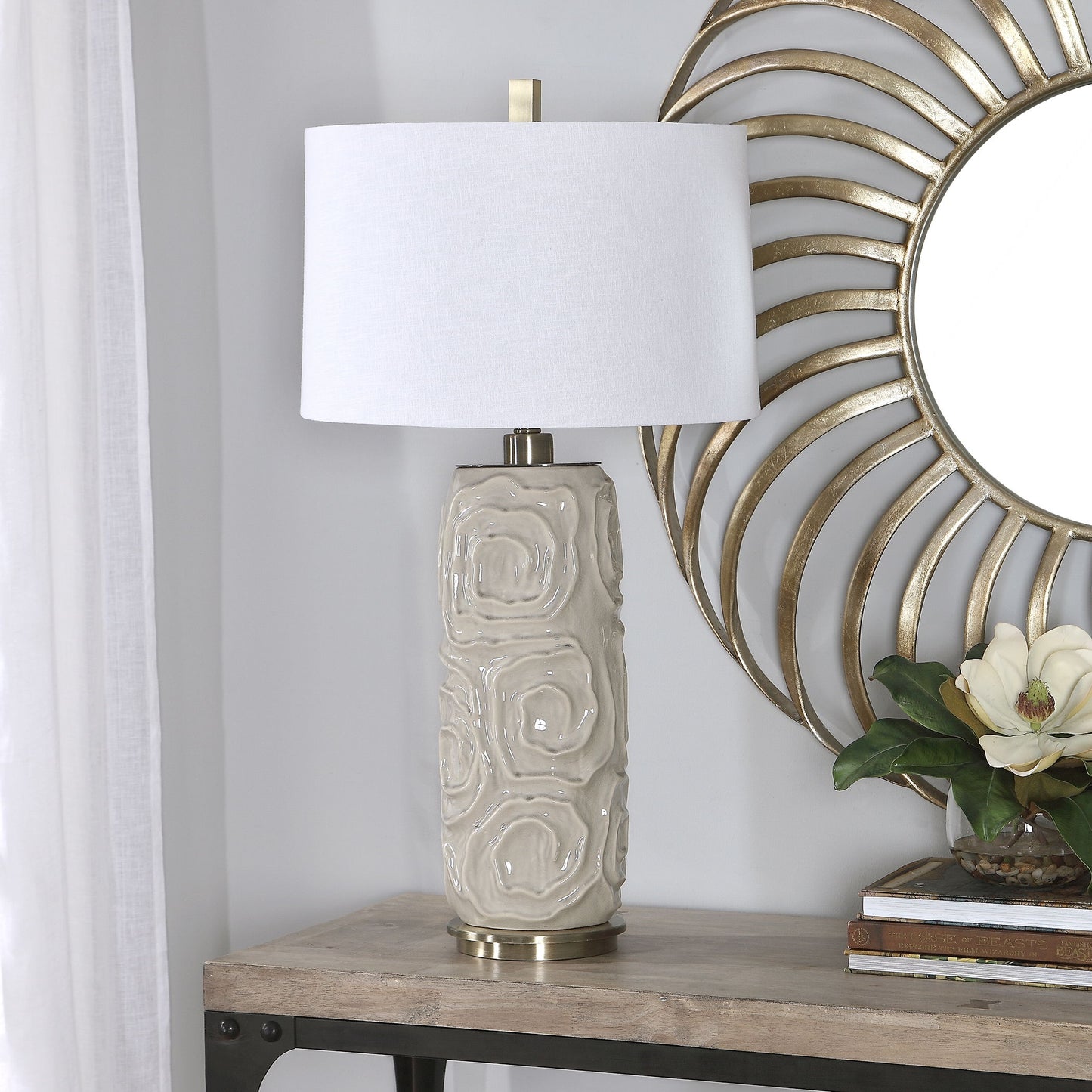 Zade - Table Lamp - Warm Gray