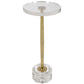 Groove - Crystal Drink Table - Gold