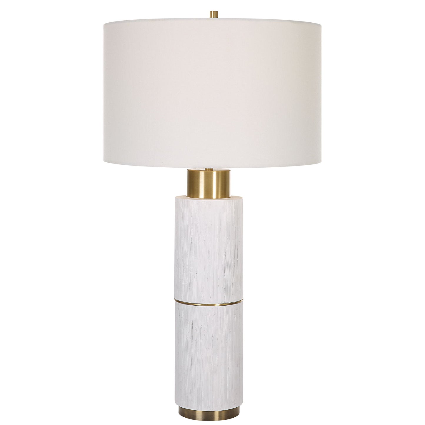 Ruse - Whitewashed Table Lamp