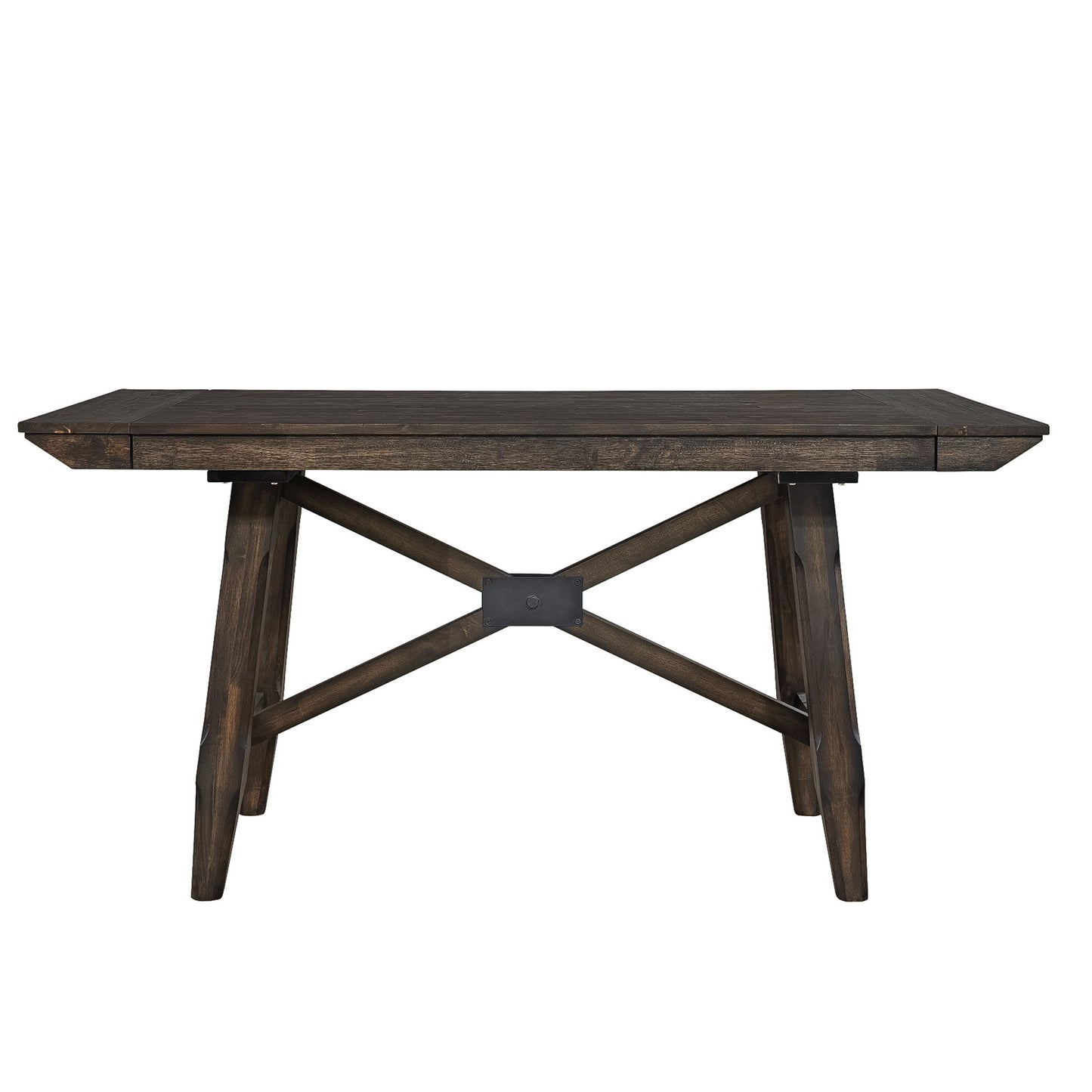 Double Bridge - Gathering Table Set - Dark Brown