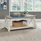 Laurel Bluff - Rectangular Cocktail Table - White