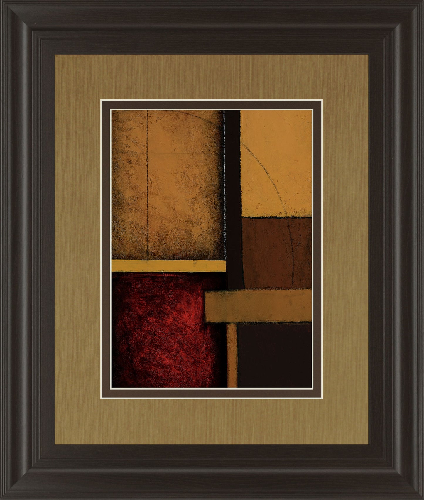 Gateways I By Patrick St. Germain - Framed Print Wall Art - Dark Brown