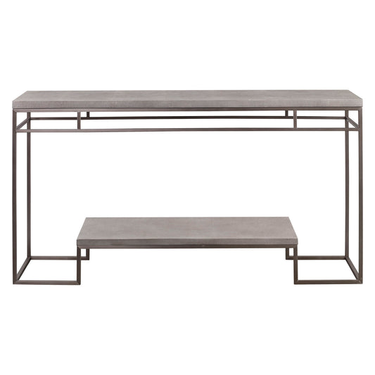 Clea - Console Table - Pearl Silver