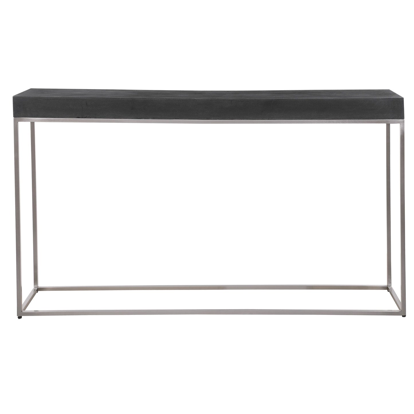 Jase - Concrete Console Table - Black