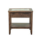 Mesa Valley - Chair Side Table - Dark Brown