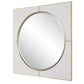 Cyprus - Square Mirror - White