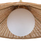 Phuvinh - 1 Light Rattan Shade Pendant - Beige