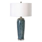 Maira - Ceramic Table Lamp - Blue