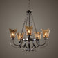 Vetraio - 5 Light Chandelier - Oil Rubbed Bronze