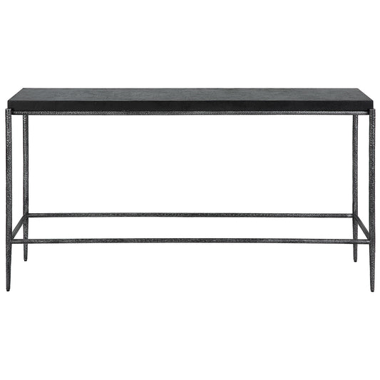 Crescendo - Concrete Console Table - Black