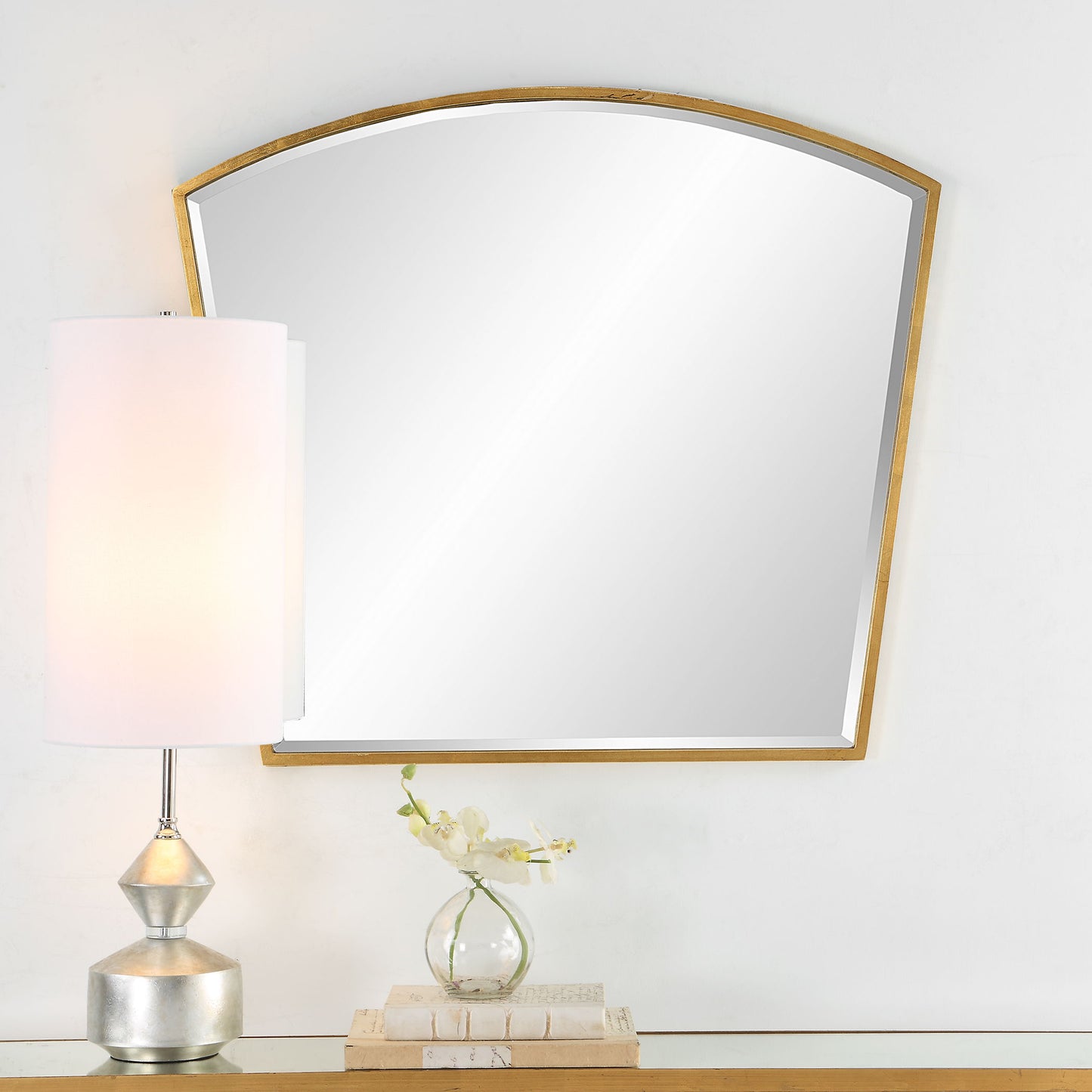 Boundary - Gold Arch Mirror