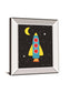 Blast Off By Ann Kelle - Mirror Framed Print Wall Art - Black