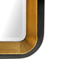 Niva - Metallic Wall Mirror - Gold