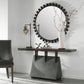 Vessel - Industrial Console Table - Dark Brown & Dark Gray