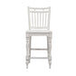 Magnolia Manor - Spindle Back Counter Chair - White