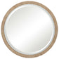 Carbet - Round Rope Mirror - Light Brown