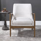 Bev - Accent Chair - White