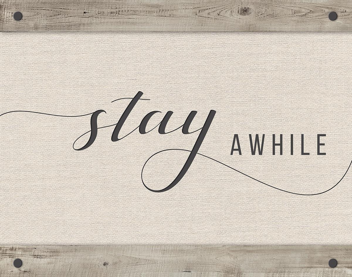 Stay Awhile By Amanda Murray - Pearl Silver