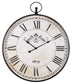 Augustina - Antique Black - Wall Clock