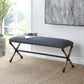 Firth - Rustic Bench - Navy