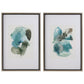 Blueprints - Watercolor Prints (Set of 2) - Light Blue