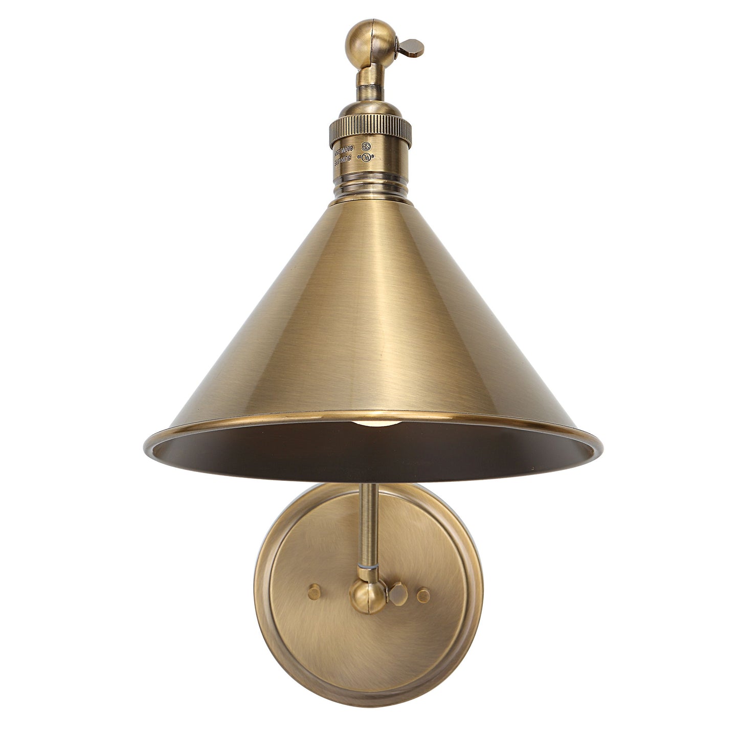 Exeter - 1 Light Adjustable Sconce - Gold