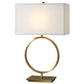 Duara - Circle Table Lamp - Gold