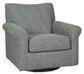 Renley - Ash - Swivel Glider Accent Chair