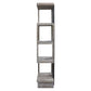 Nicasia - Modern Etagere - Pearl Silver