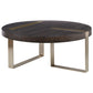 Converge - Round Coffee Table - Black