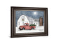 Wintry Weather By Billy Jacobs - Framed Print Wall Art - White