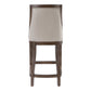 Purcell - Leather Counter Stool - Beige