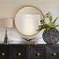 Dandridge - Round Mirror - Gold