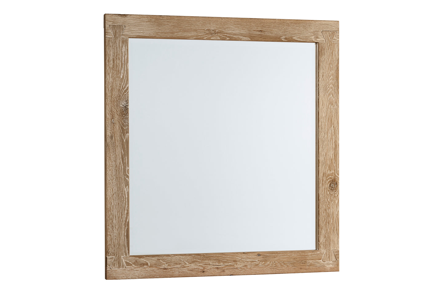 Dovetail - Landscape Mirror - Sun Bleached White