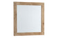 Dovetail - Landscape Mirror - Sun Bleached White